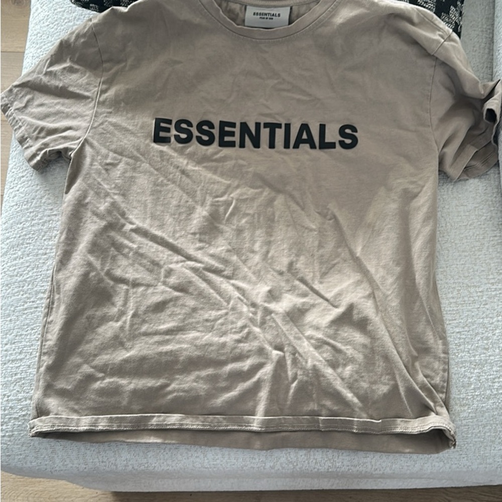 Essentials Beige t shirt FOG size M